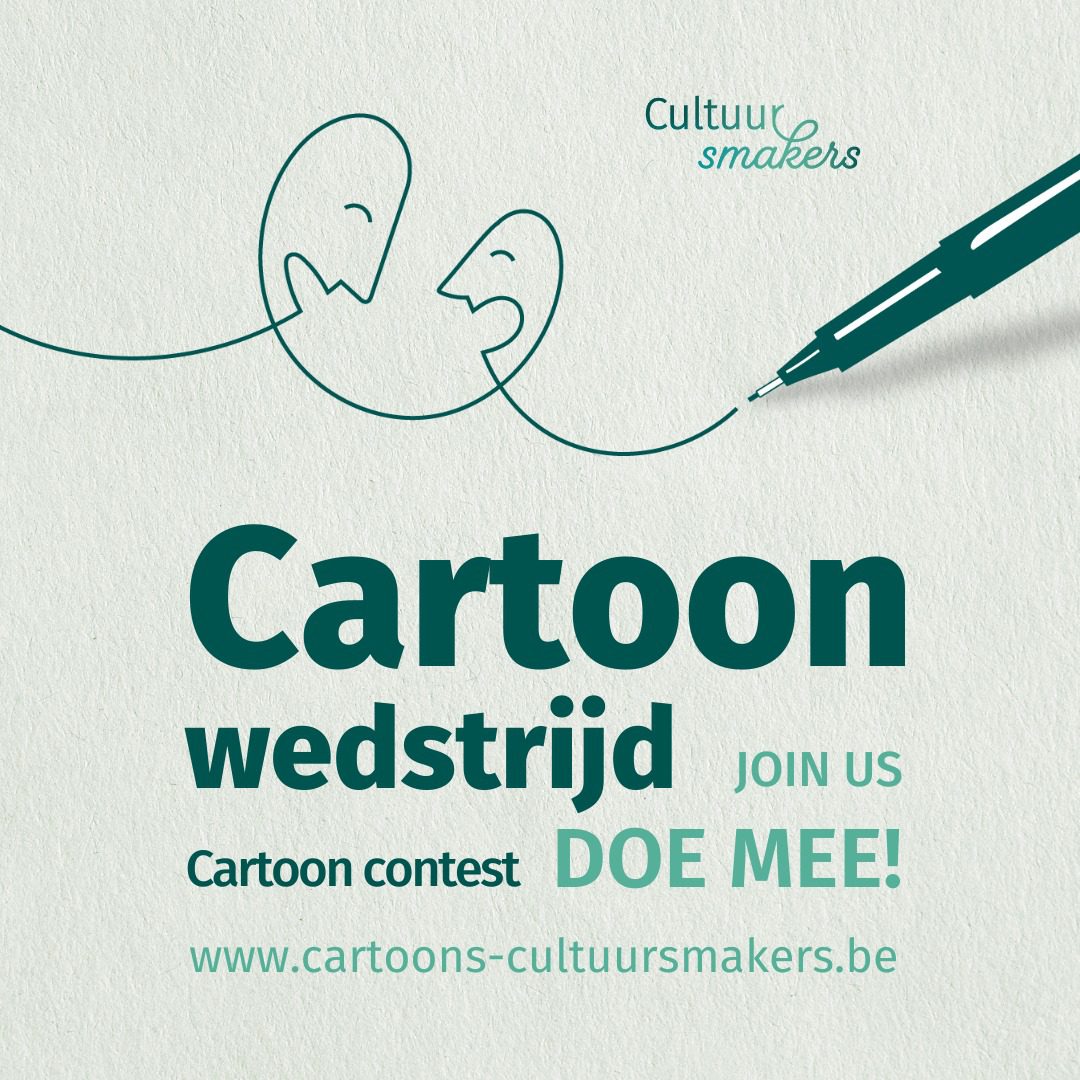 International Cartoon Contest Cultuursmakers / Belgium 2025