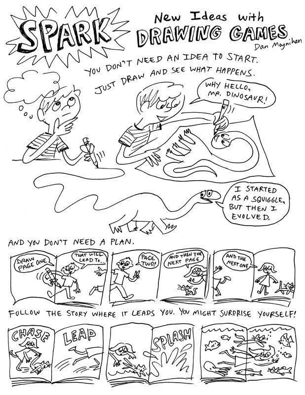 Boston-cartoonist-Dan-Moynihan-Spark The Legacy of a Creative Soul: Remembering Cartoonist Dan Moynihan (1981–2025)