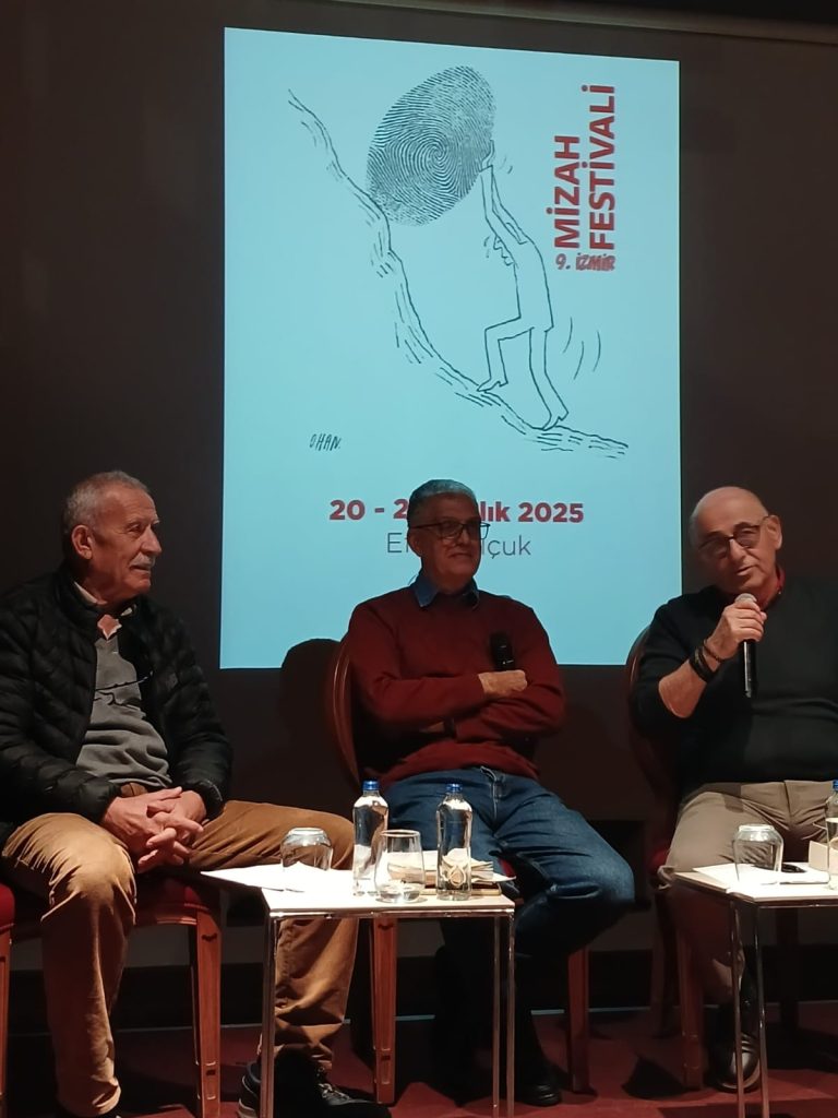 soylesi-768x1024 9th Izmir Humor Festival Concludes: Cartoons, Cinema, and the Spirit of Aziz Nesin Unite in Efes Selçuk