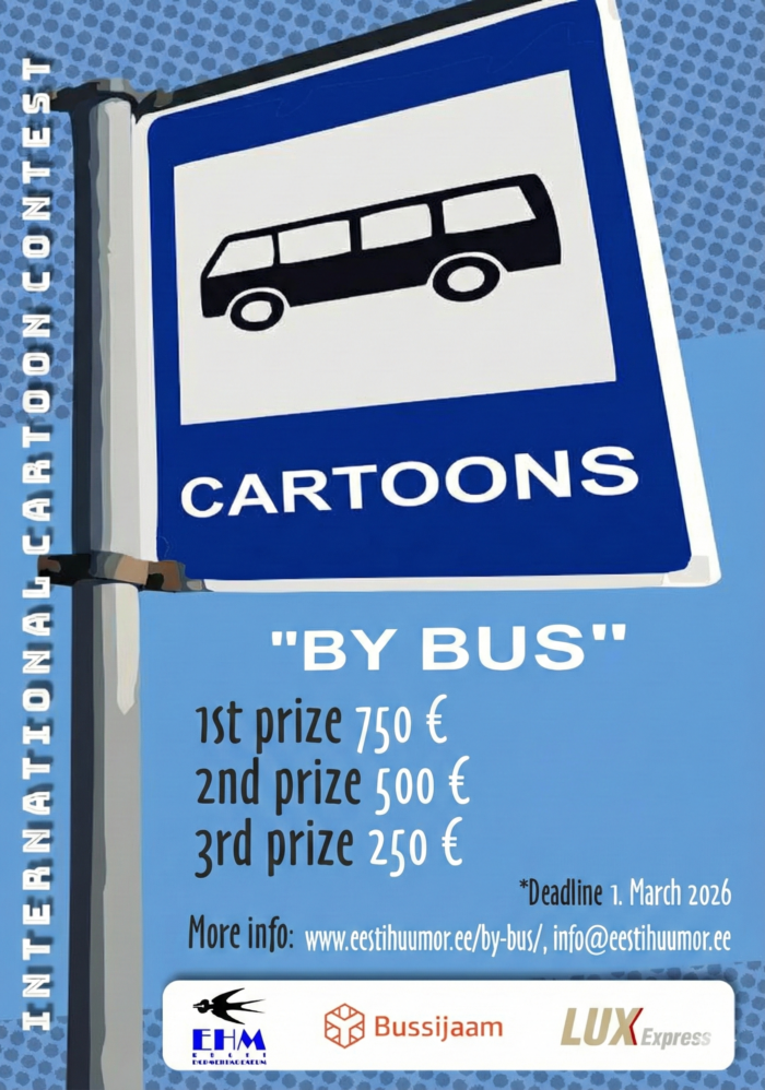 International Cartoon Contest “BY BUS” 2026 – Estonia