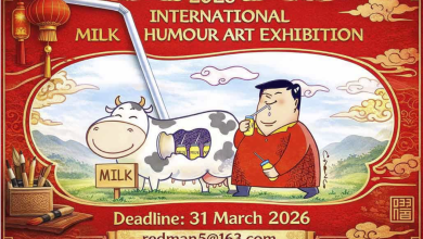 Milk in Our Lives International Art Exhibition 2026 Poster