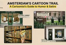 feridundemir.org Amsterdam Humor and Cartoon Museums Review - Galerie Lambiek, Moco Museum, and MoCA.