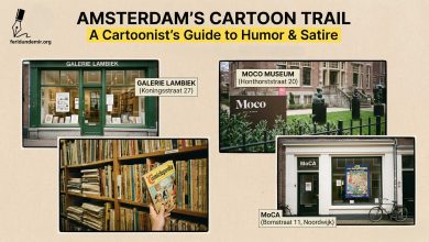 feridundemir.org Amsterdam Humor and Cartoon Museums Review - Galerie Lambiek, Moco Museum, and MoCA.