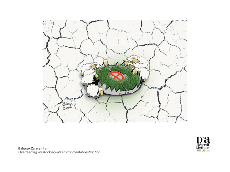 Baharak-Zareie_DA26-768x573-1 The Power of Cartoons in Highlighting Pastoralism: Désertif'actions 2026 Results Announced