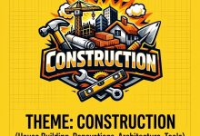 International Cartoon Competition 2026 Construction Theme Poster