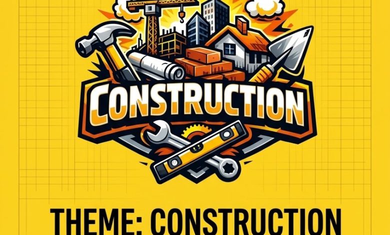 International Cartoon Competition 2026 Construction Theme Poster