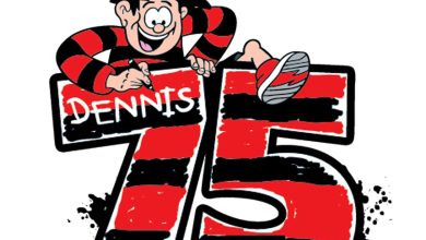 Dennis the Menace 75th anniversary special edition Beano cover art