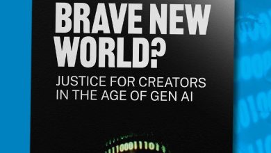 A symbolic representation of the CLEAR framework protecting various creative tools from digital data scraping.