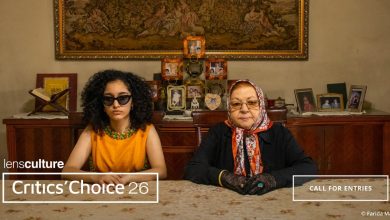 LensCulture Critics’ Choice 2026 Awards promotional banner for photographers and artists.