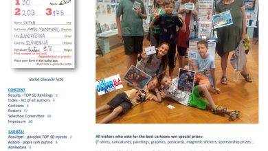 17th OSCARfest Osor 2025 Cartoon Exhibition Winning Artworks