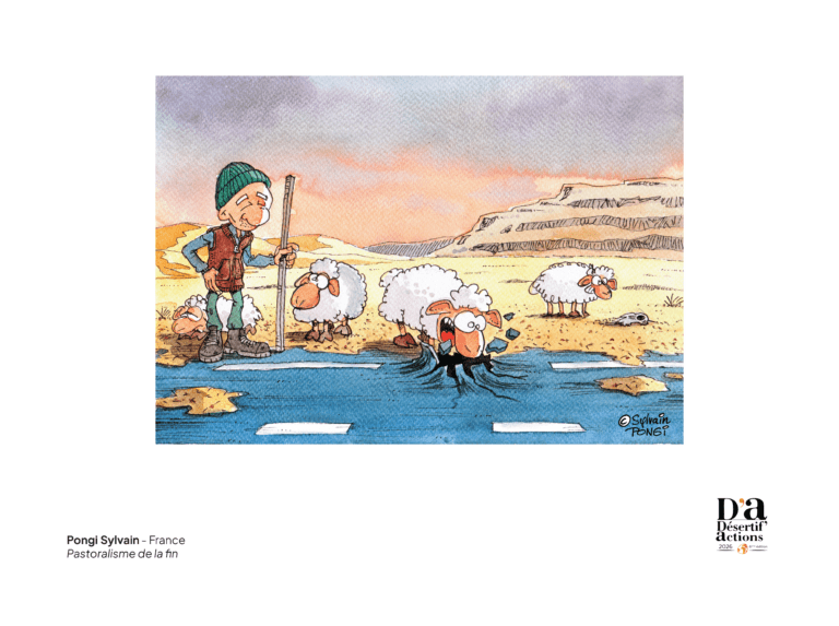 Pongi-Sylvain_DA26-768x573-1 The Power of Cartoons in Highlighting Pastoralism: Désertif'actions 2026 Results Announced