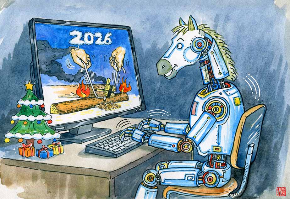 RED-MAN-2026-9 Winners of the 2026 International Horse Humour Art Exhibition Announced