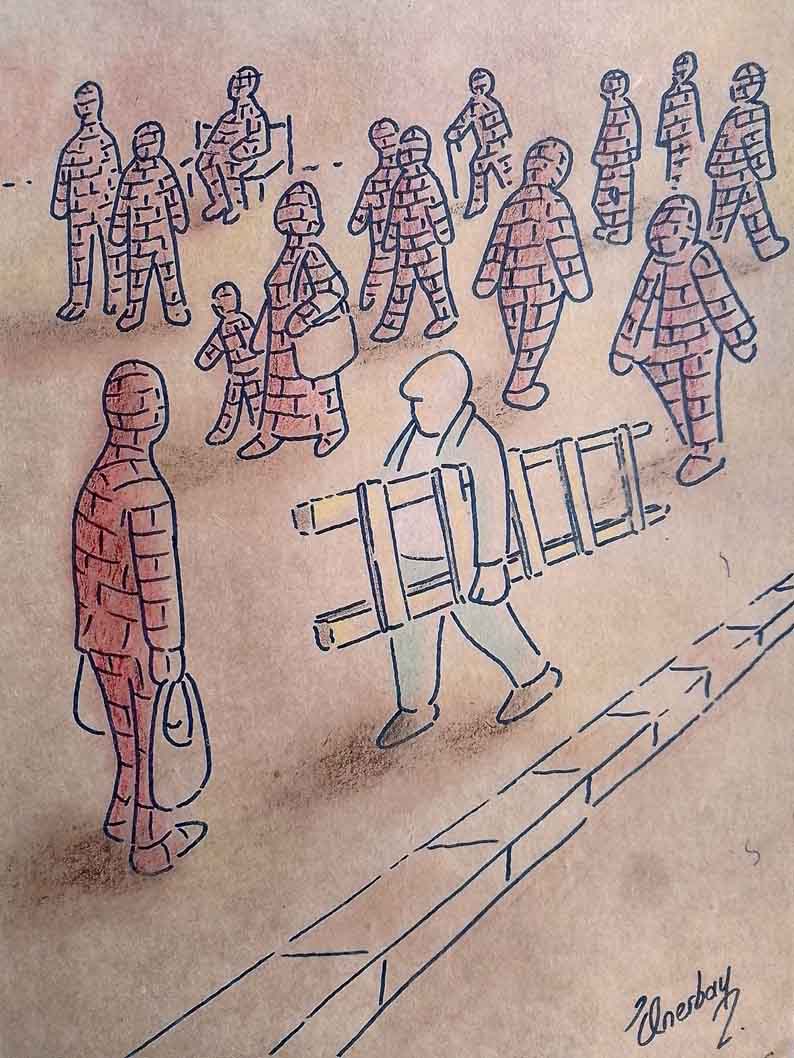 21 Shortlist Announced for the International Cartoon Contest "Invisible Disability" in Izmir, Turkey