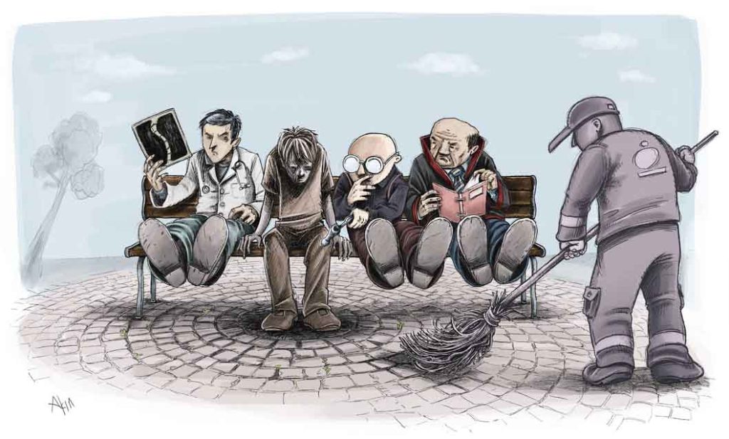 9-1-1024x617 Art Sheds Light on the Unseen: Results of the 5th International Cartoon Competition, Izmir 2026