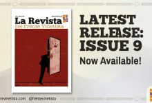 Front cover and satirical illustrations from Revista del Frente Viñetista Issue 9