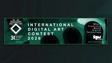Official poster for International Digital Art Contest 2026