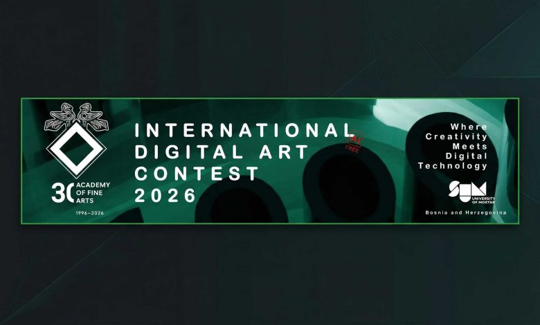 Official poster for International Digital Art Contest 2026