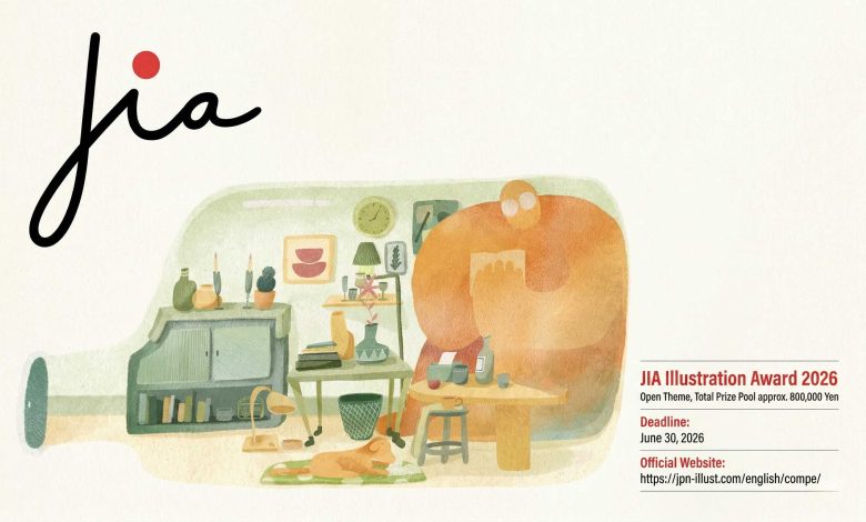JIA Illustration Award 2026 Official Contest Poster