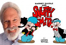 Master cartoonist John Rose illustrating Snuffy Smith