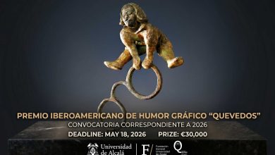 Official announcement of the 2026 Quevedos Ibero-American Graphic Humor Award.