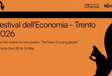 XXI Trento Economy Festival Smiles from the World Cartoon Exhibition Poster