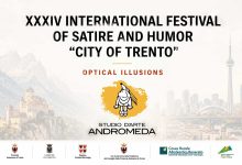 Official Poster of the 34th International Festival of Satire and Humor City of Trento 2026