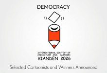 Winners of the 19th International Cartoon Contest Vianden 2026 - Theme Democracy