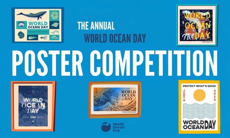 World Ocean Day 2026 official poster competition announcement banner