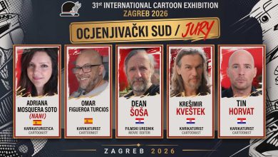 Jury members of the 31st International Cartoon Exhibition Zagreb 2026