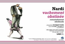 Marilena Nardi Vachement obstinée exhibition poster Barcelona