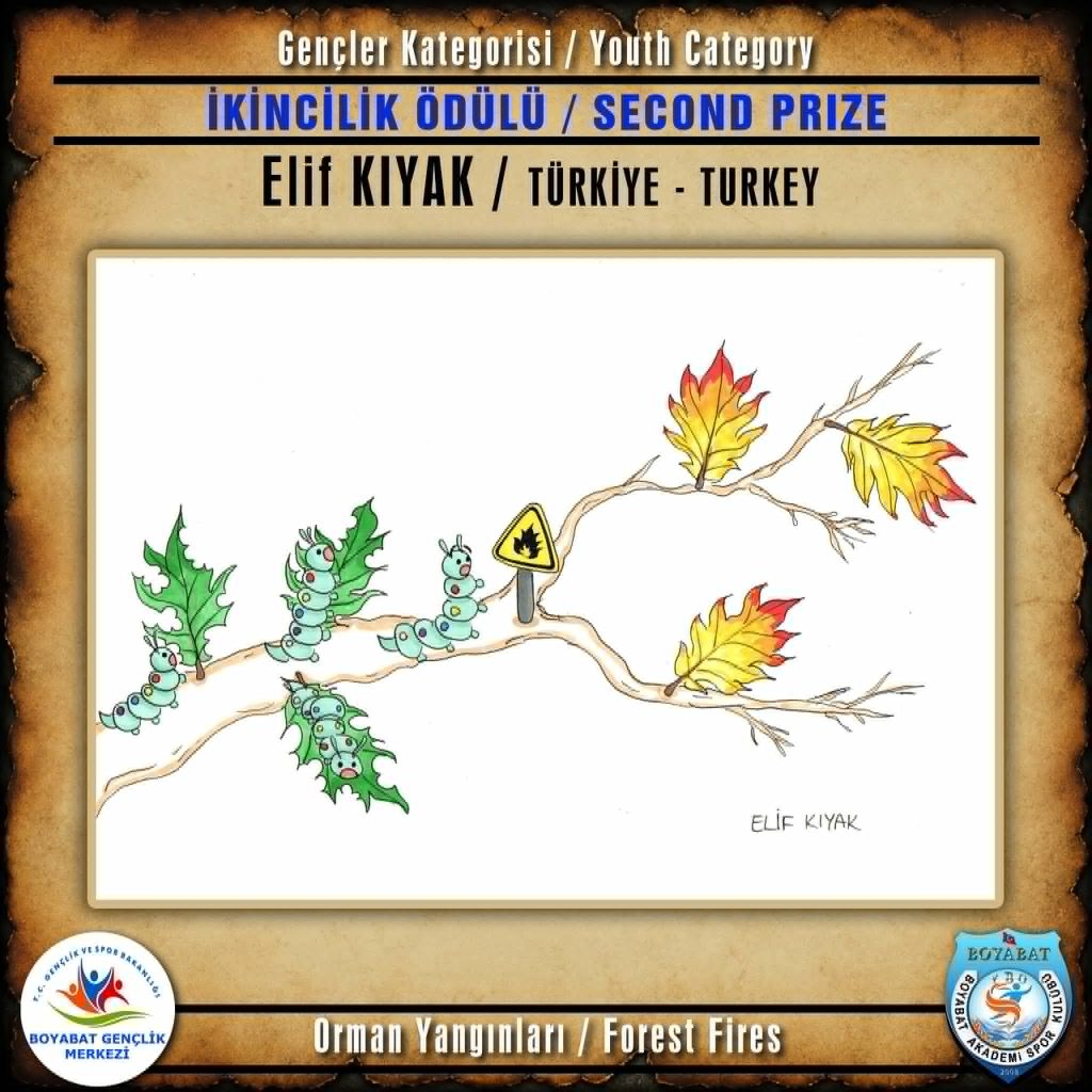 2-4-1024x1024 2nd International "Forest Fires" Cartoon Competition Winners Announced: Art for a Greener Future