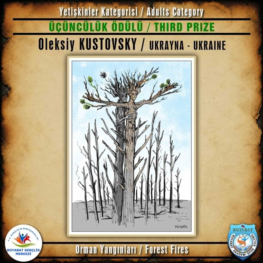3-3-1024x1024 2nd International "Forest Fires" Cartoon Competition Winners Announced: Art for a Greener Future