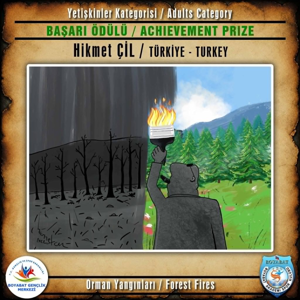 4-4-1024x1024 2nd International "Forest Fires" Cartoon Competition Winners Announced: Art for a Greener Future