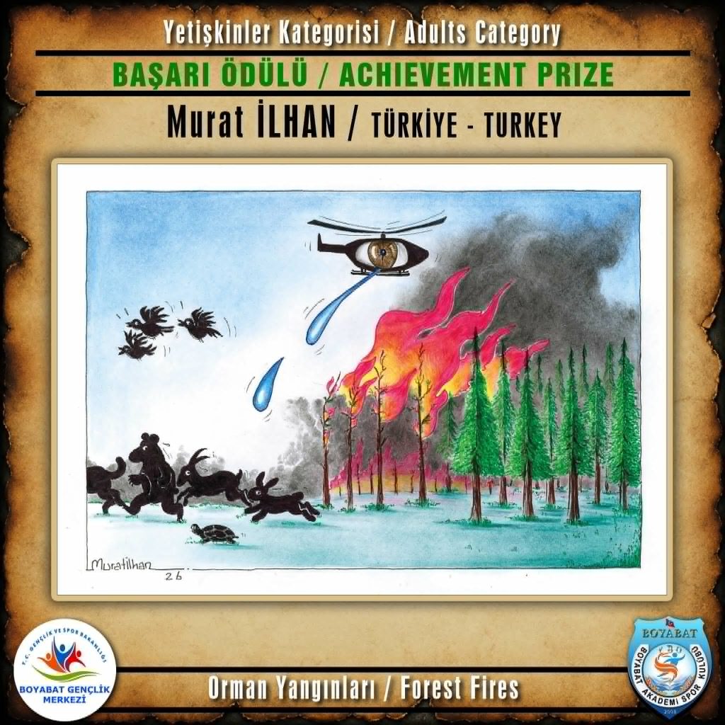 7-3-1024x1024 2nd International "Forest Fires" Cartoon Competition Winners Announced: Art for a Greener Future