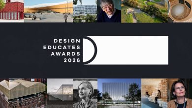 Design Educates Awards 2026 featured banner with architecture and design collage