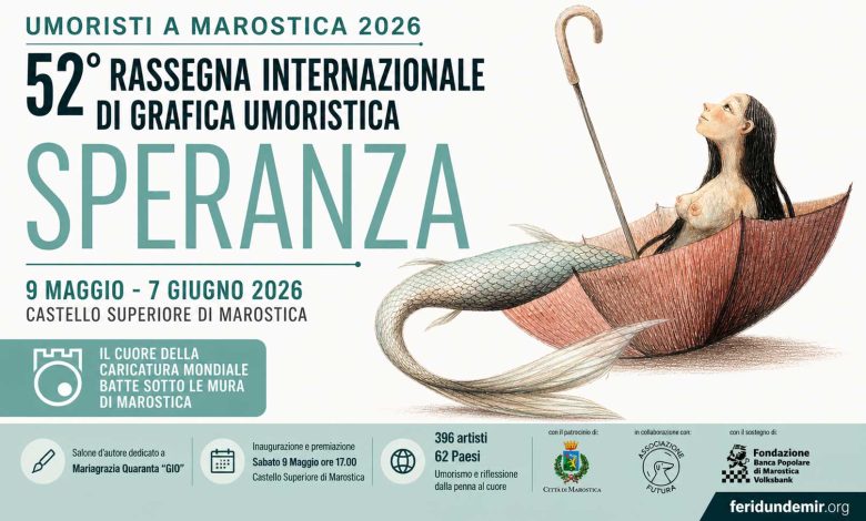 52nd International Exhibition of Humorous Graphics in Marostica Italy 2026