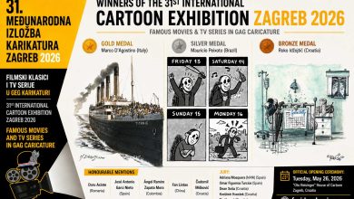 Winners of the 31st International Cartoon Exhibition Zagreb 2026