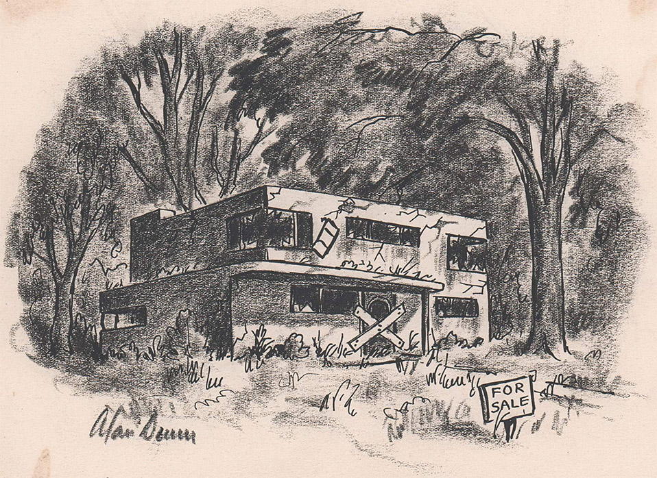 forrest-house Alan Dunn: The Cartoonist Who Mocked the Madness of Modernism
