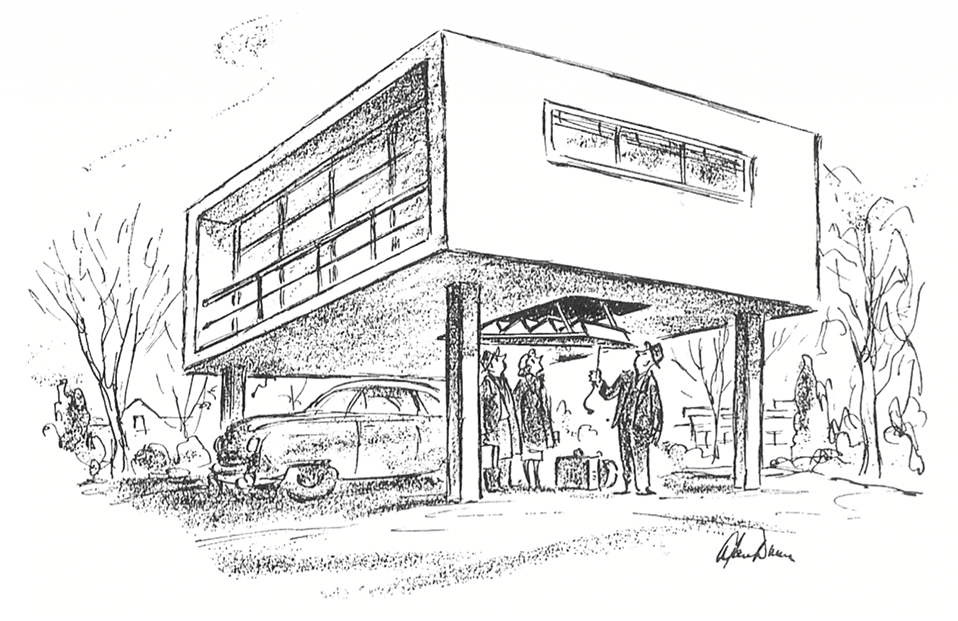 ladder Alan Dunn: The Cartoonist Who Mocked the Madness of Modernism