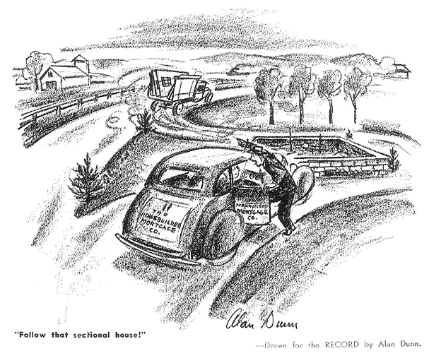 sectional-house Alan Dunn: The Cartoonist Who Mocked the Madness of Modernism