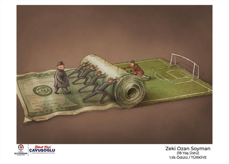 1-Zeki-Ozan-Soyman-Turkey 6th International Cartoon Contest in Turkey Winners Announced