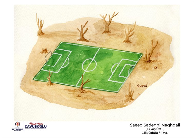 2-Saeed-Sadeghi-Naghdali-Iran 6th International Cartoon Contest in Turkey Winners Announced