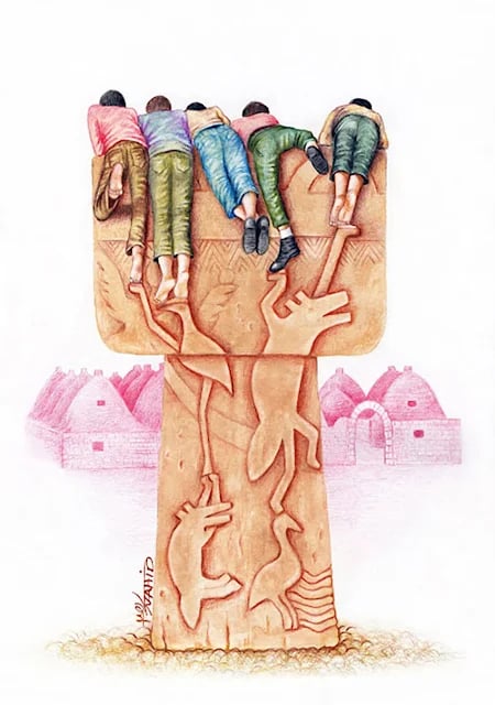 3-Nahid-MAGHSOUDI-Iran Winners of the 17th International Tourism Cartoon Contest in Turkey Announced