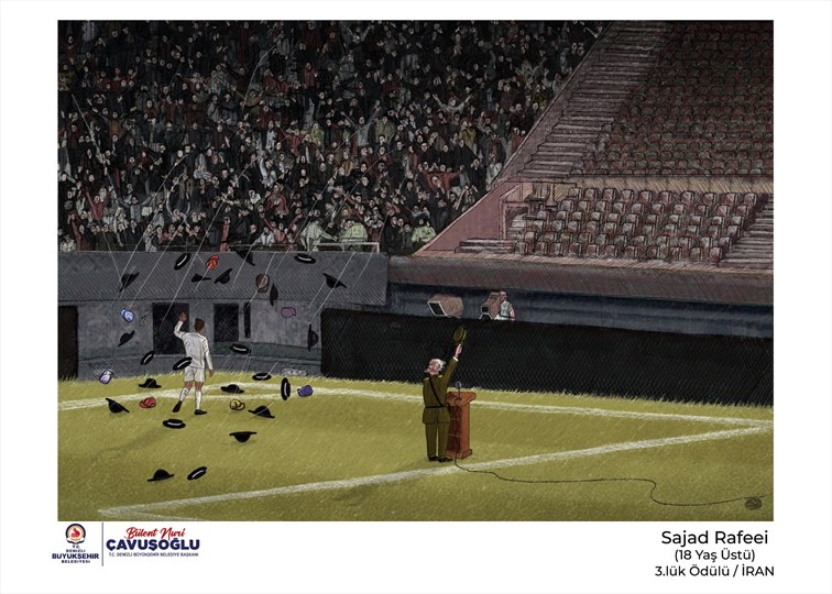 3-Sajad-Rafeei-Iran 6th International Cartoon Contest in Turkey Winners Announced
