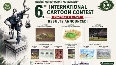Winners of the 6th International Cartoon Contest in Turkey announced by Denizli Metropolitan Municipality.