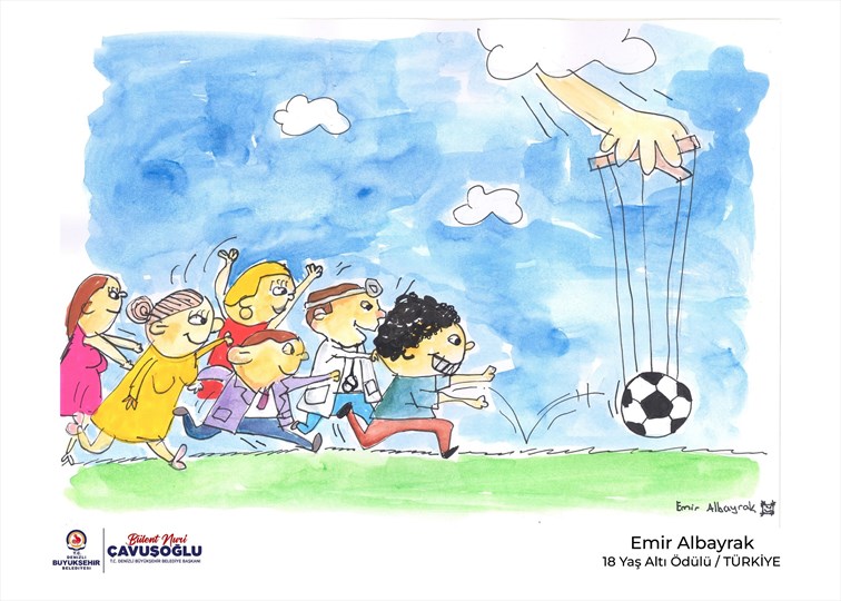 8-Emir-Albayrak-Turkey 6th International Cartoon Contest in Turkey Winners Announced