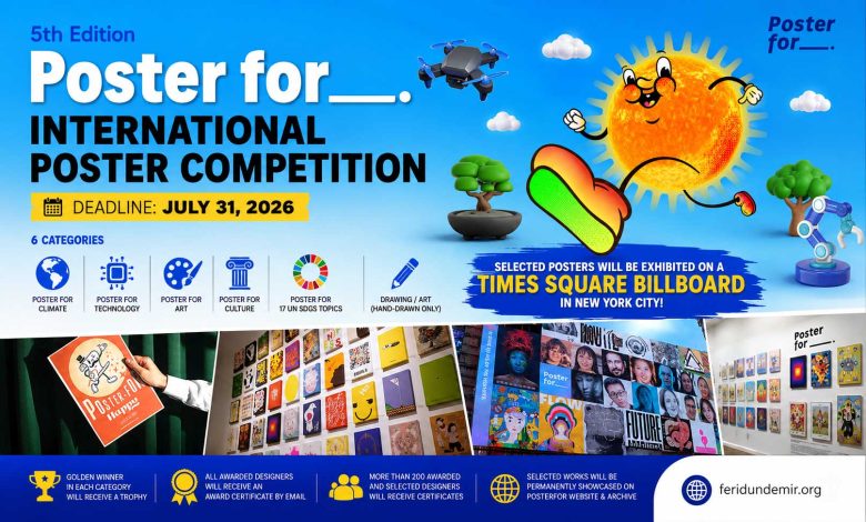 PosterFor 2026 International Poster Competition announcement