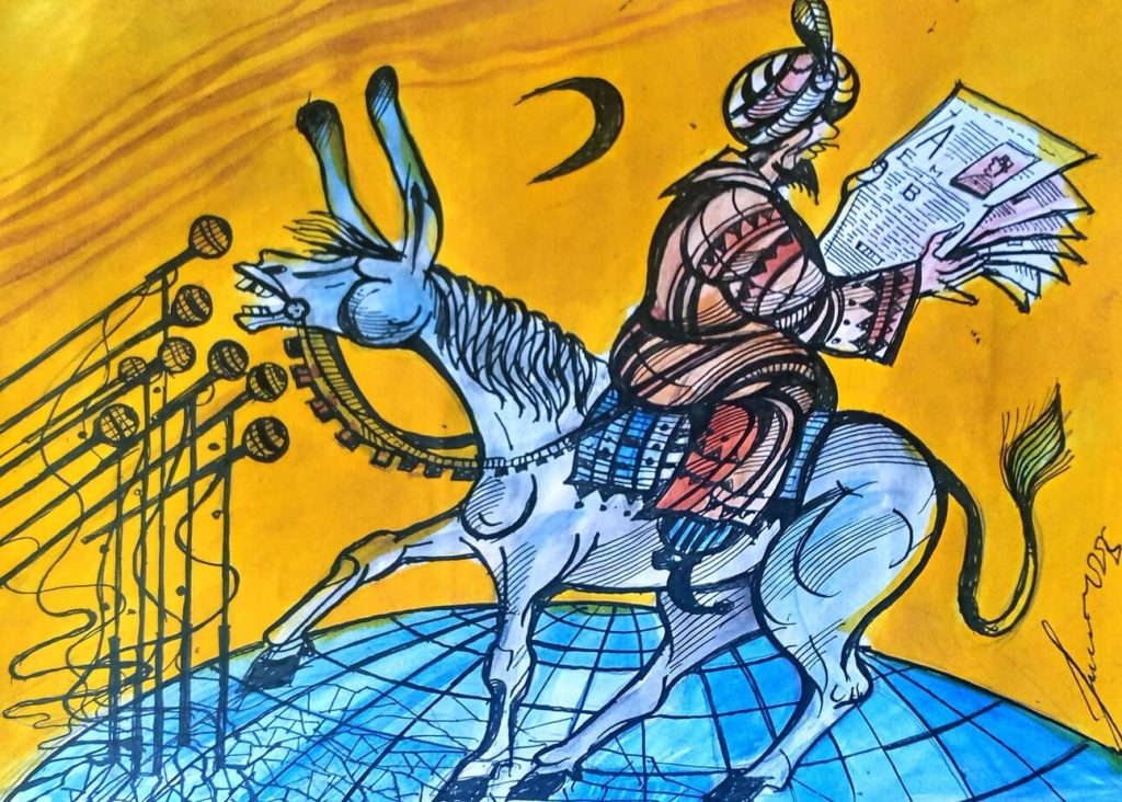 Sinchinov-Evgeniy-Rusya-1024x732 Results of the 46th International Nasreddin Hodja Cartoon Contest 2026