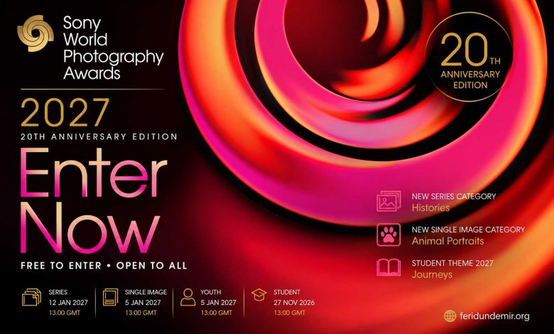 Sony World Photography Awards 2027 official competition launch celebrating the 20th anniversary edition