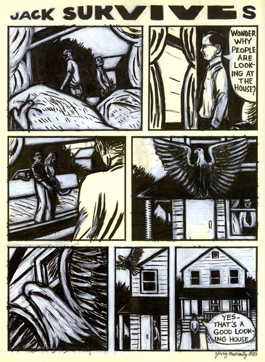 jerry-moriarty-jack-survives Jerry Moriarty Dies at 88: The Quiet Master Who Brought Painting into Comics Leaves an Enduring Legacy